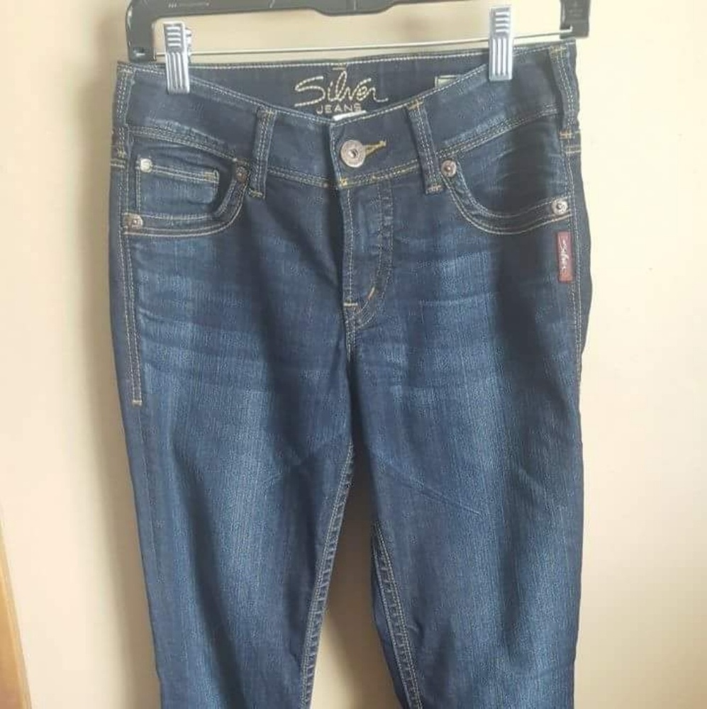 Silver jeans